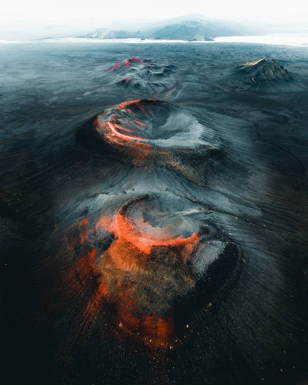 Volcanic landscape of Iceland